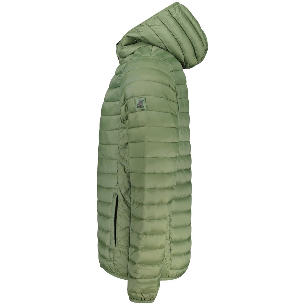 U.S. Grand Polo Grüne Shell-Jacke aus Polyester