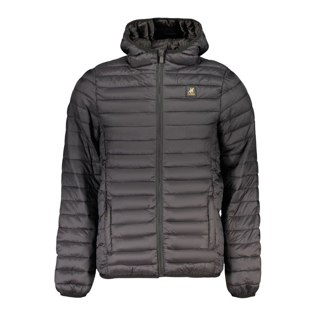 U.S. Grand Polo Schwarze Herrenjacke aus Polyester