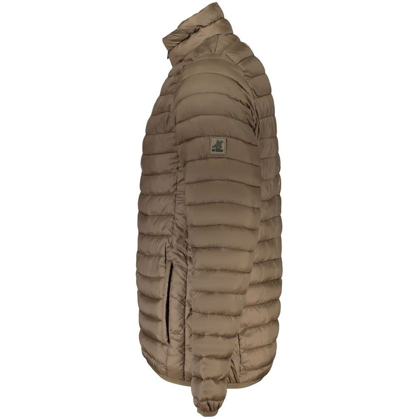 U.S. Grand Polo Braune Herrenjacke aus Polyester