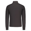 U.S. Grand Polo Schwarzer Herrenpullover aus Baumwolle