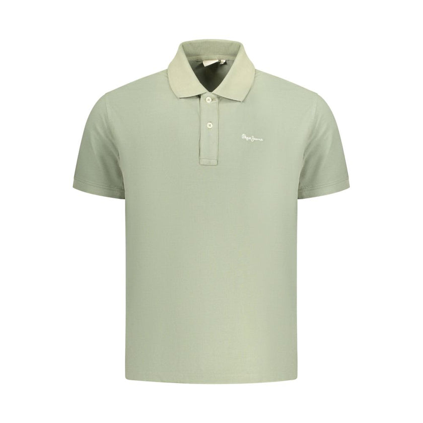 Pepe Jeans Herren-Poloshirt Verde aus Baumwolle
