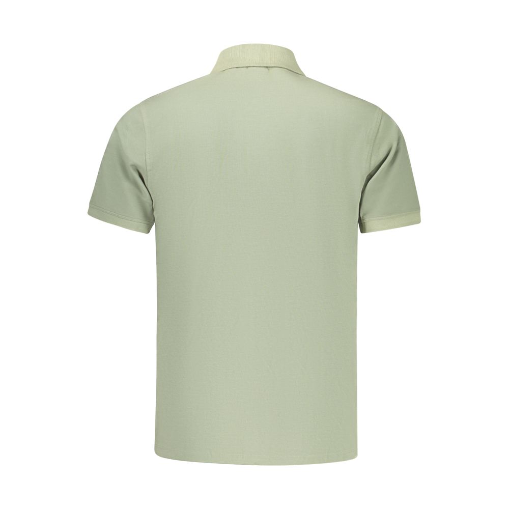 Pepe Jeans Men's Polo Shirt Green Made of Cotton