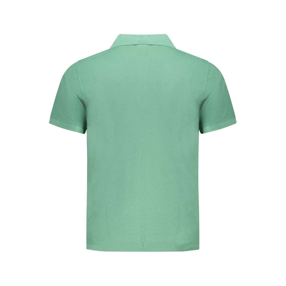Pepe Jeans Men's Green Organic Cotton Polo Shirt