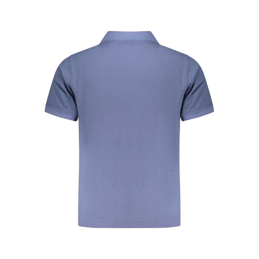 Pepe Jeans Men's Blue Organic Cotton Polo Shirt