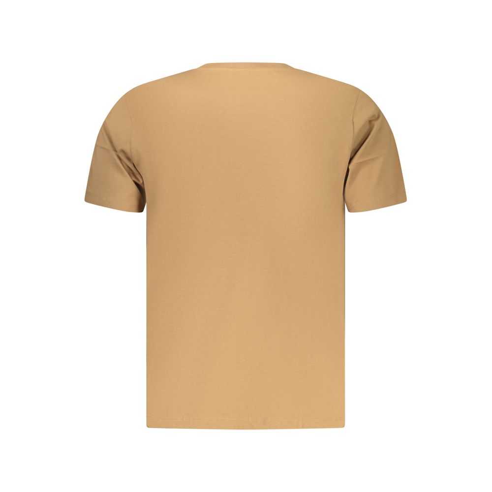 Pepe Jeans Marrone Baumwoll-T-Shirt für Herren mit ikonischem Logo und nachhaltigem Design
