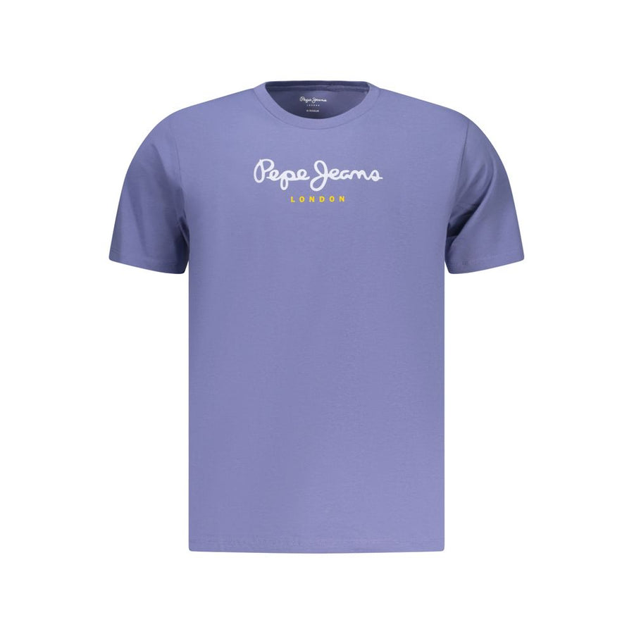 Pepe Jeans Blu Baumwoll-T-Shirt für Herren
