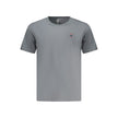 Converse Graues Baumwoll-T-Shirt für Herren