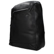 Piquadro Schwarzer Lederrucksack