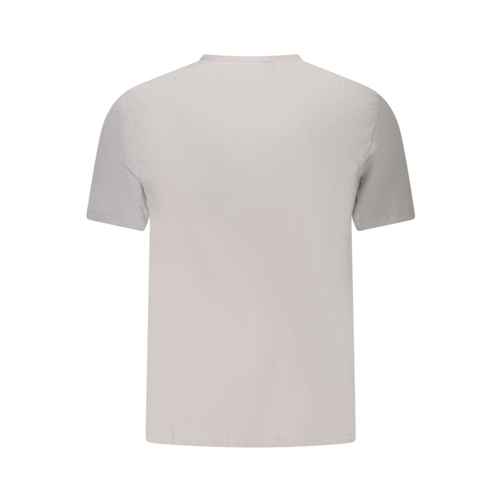 Calvin Klein Graues Baumwoll-T-Shirt für Herren