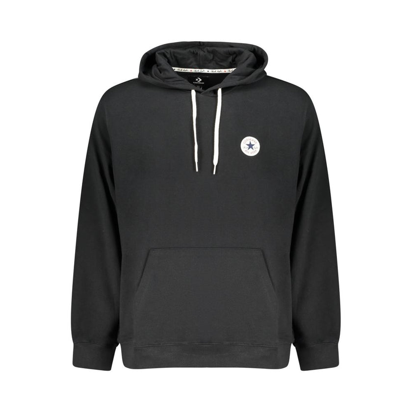 Converse Schwarzer Baumwoll-Sweatshirt