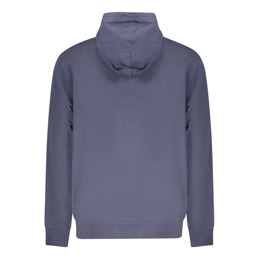 Converse Blauer Baumwoll-Kapuzenpullover für Herren