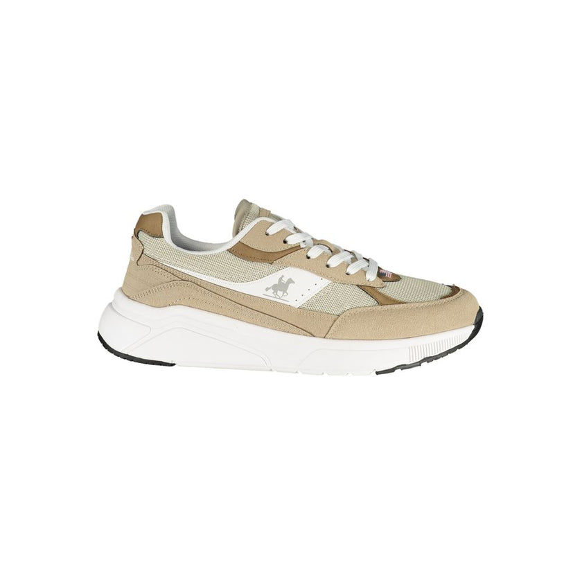 U.S. Grand Polo Beiger Sneaker aus Polyurethan für Herren