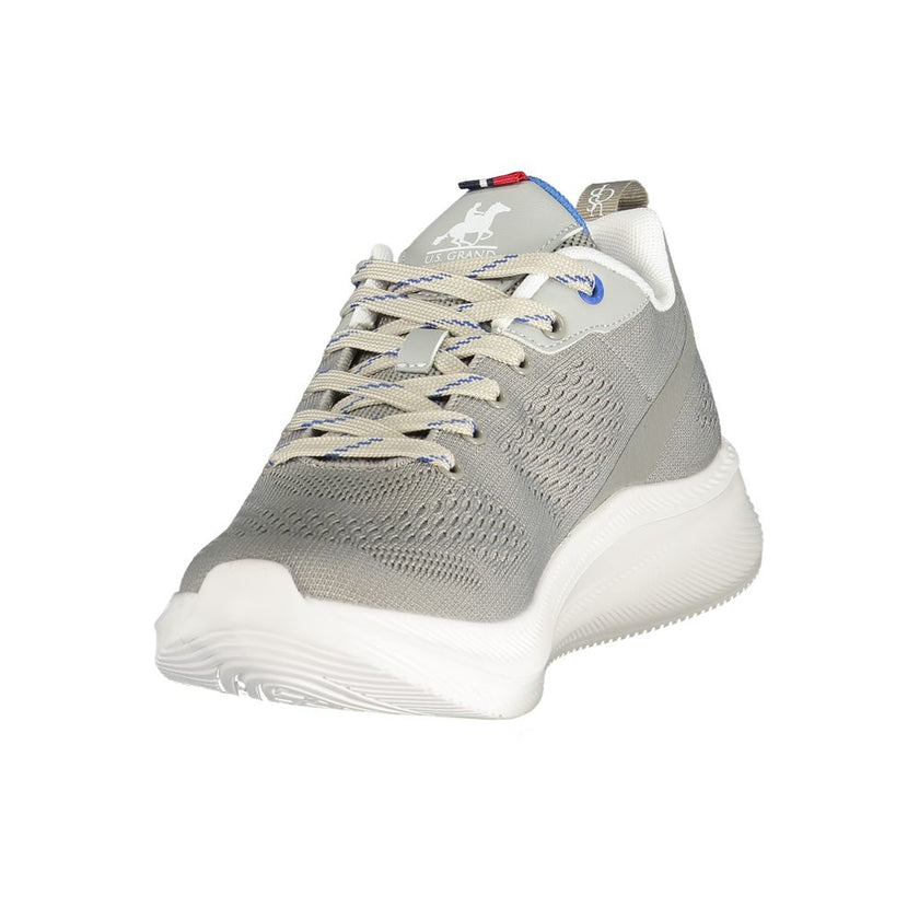 U.S. Grand Polo Graue Sportschuhe aus Polyester