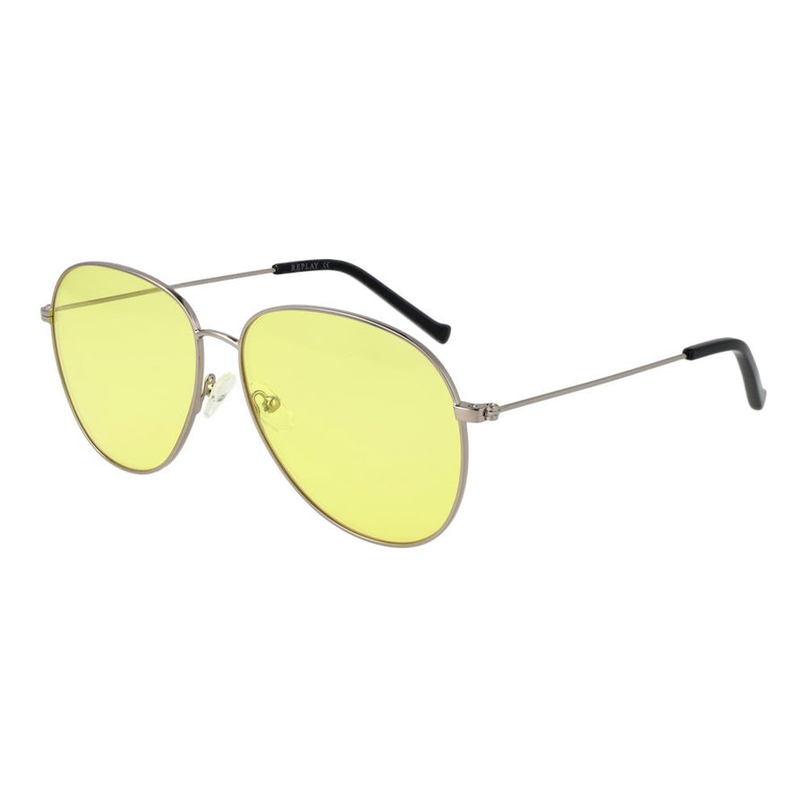 Replay sunglasses in silver metal