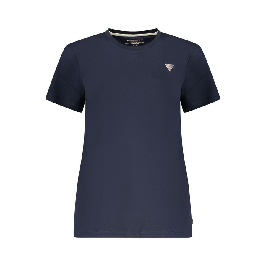 Guess Jeans Women's Blue Cotton T-Shirt