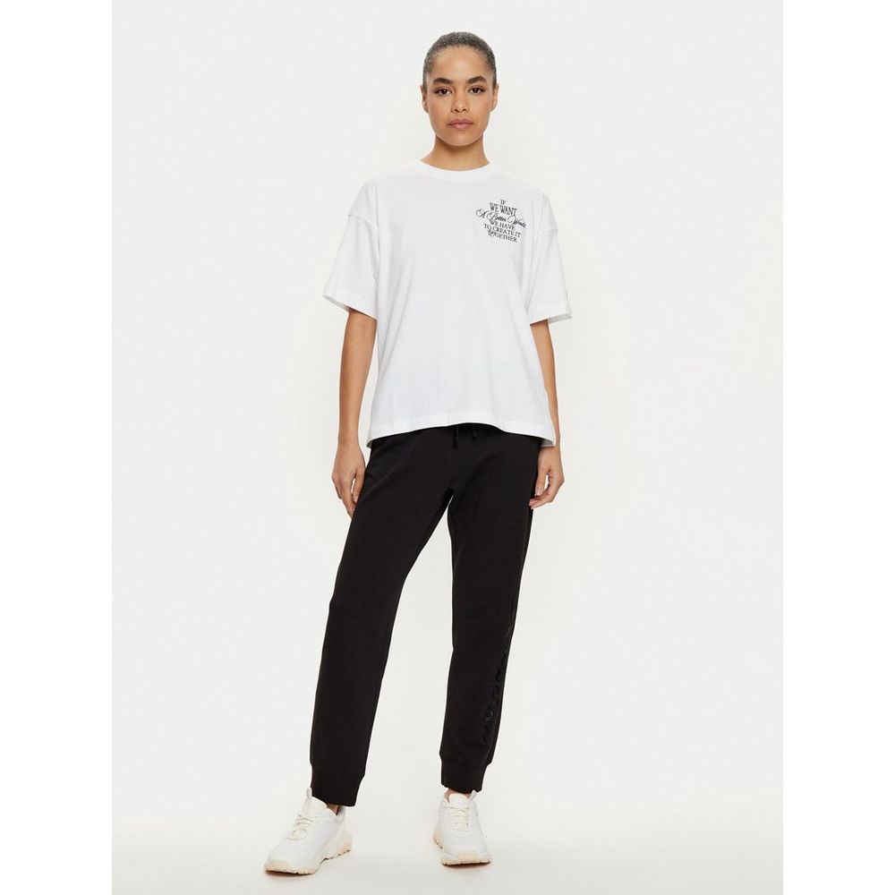 Champion Weißes Baumwoll-T-Shirt