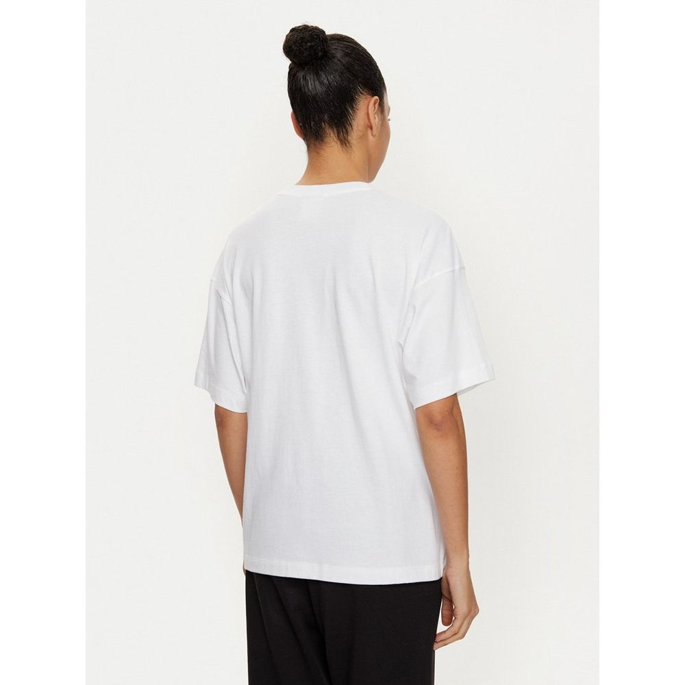 Champion Weißes Baumwoll-T-Shirt