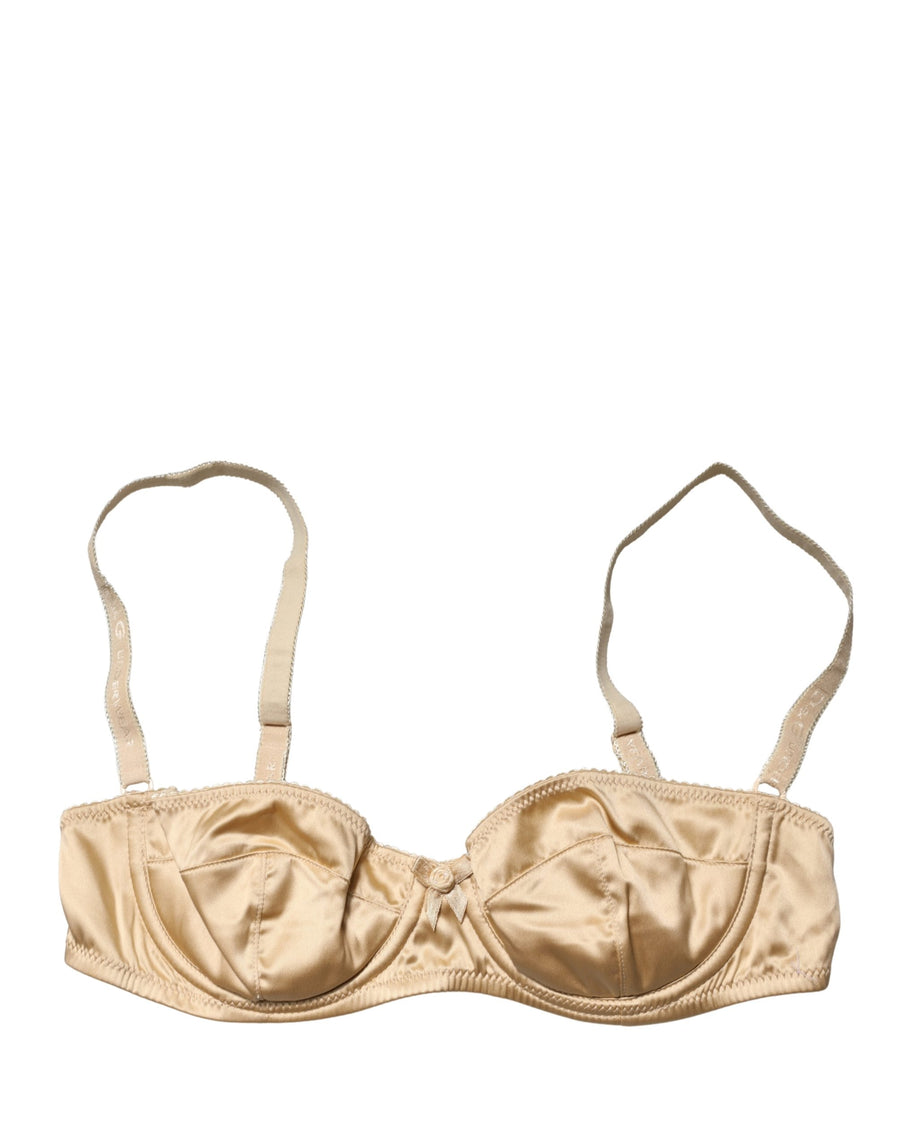 Dolce & Gabbana Beige Half-Padded Underwired Balconette Bra