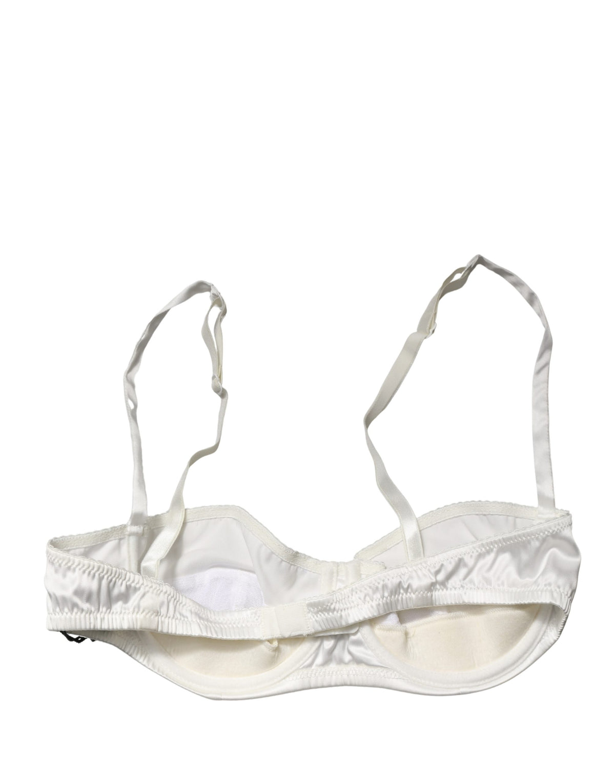 Dolce & Gabbana White Half-Padded Underwired Balconette Bra