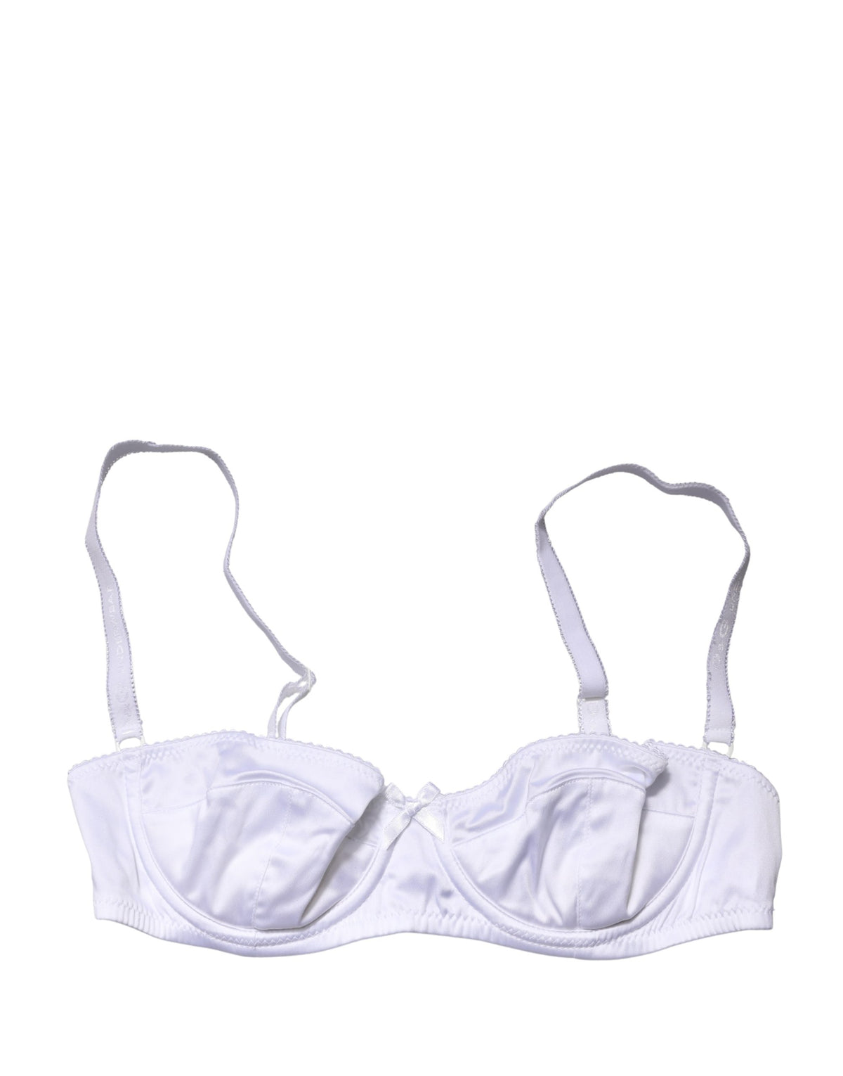 Dolce & Gabbana White Half-Padded Underwired Balconette Bra