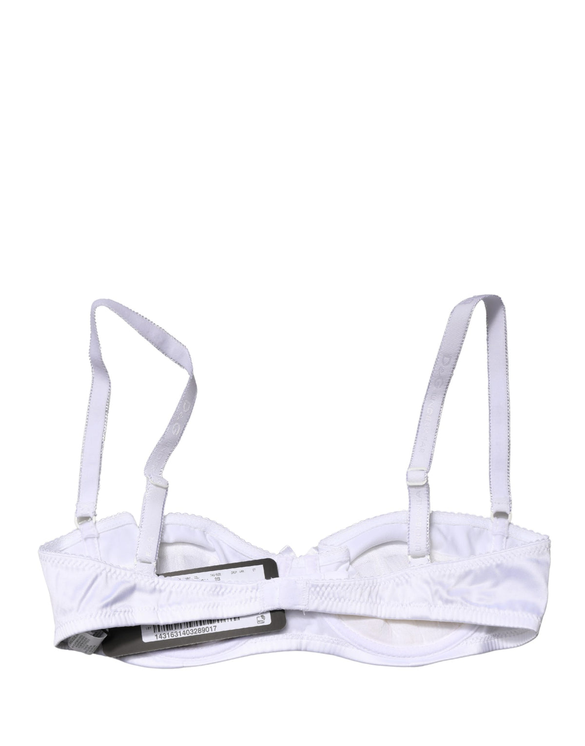Dolce & Gabbana White Half-Padded Underwired Balconette Bra
