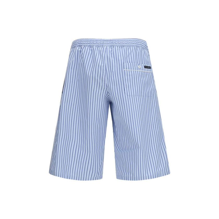 Dolce & Gabbana Mehrfarbige Baumwoll-Bermudashorts