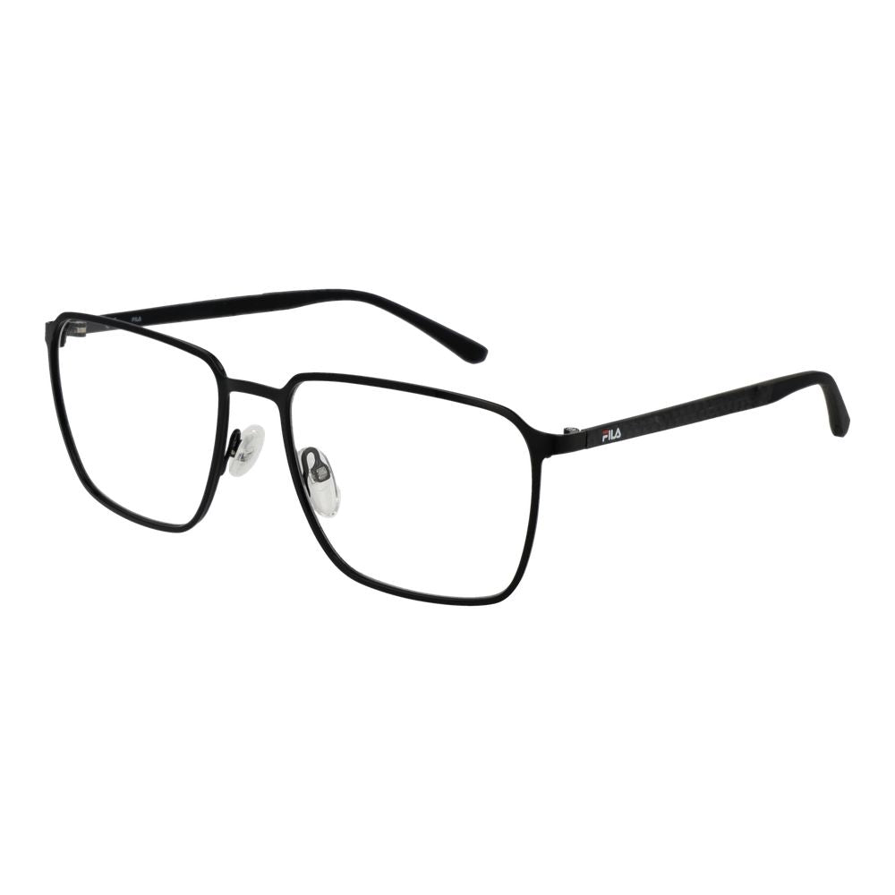 Fila Brille aus schwarzem Metall und Kunststoff (Gestell)