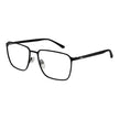Fila Brille aus schwarzem Metall und Kunststoff (Gestell)