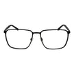 Fila Brille aus schwarzem Metall und Kunststoff (Gestell)