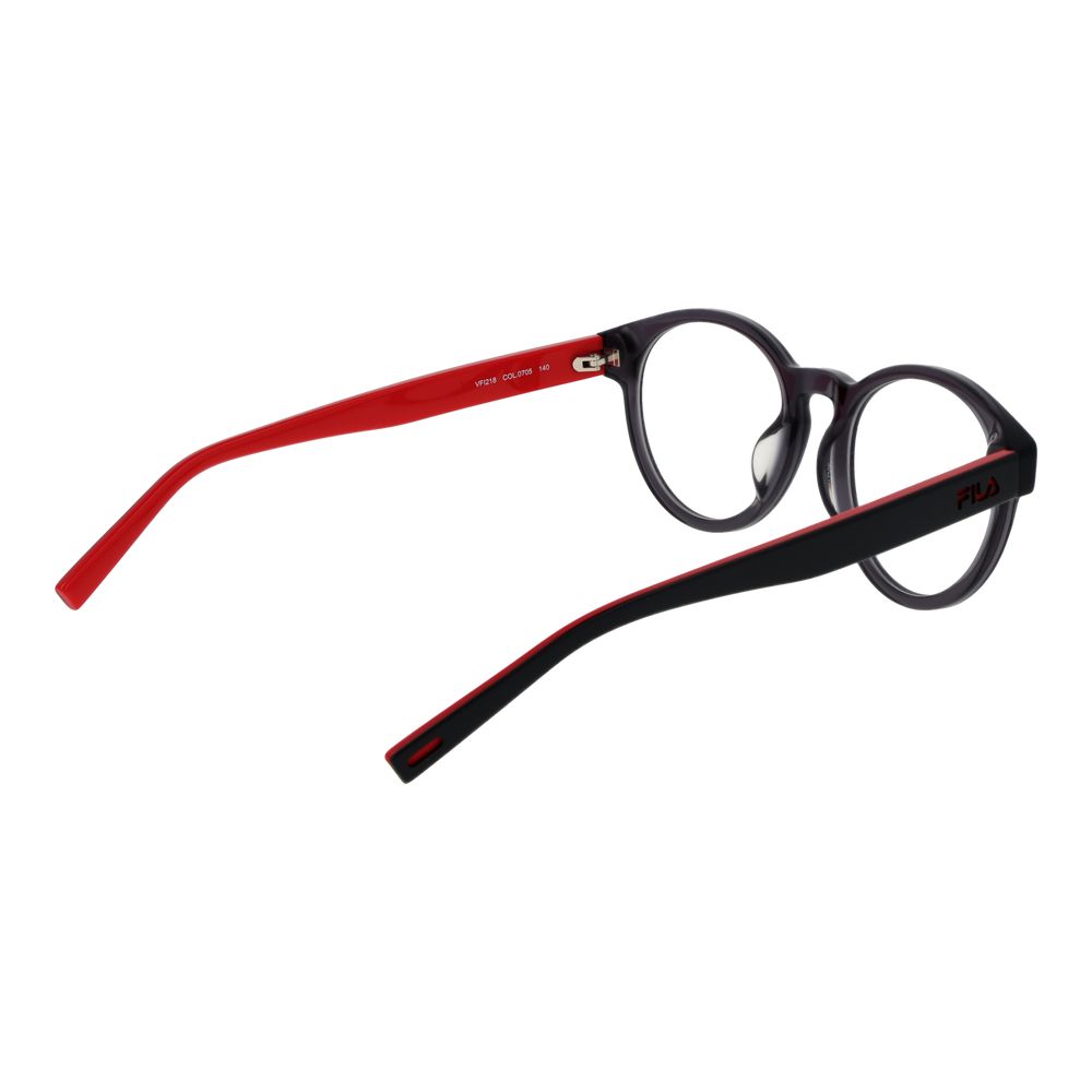 Fila Brille mit schwarzem Zelluloseacetat-Gestell