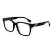 Fila-Brille mit schwarzen Gestellen aus Zelluloseacetat