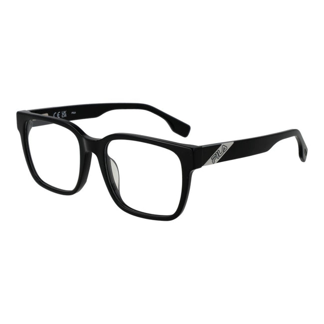 Fila Brille mit schwarzen Cellulose-Acetat-Gestellen