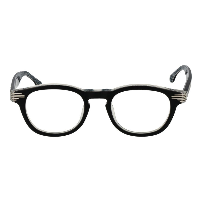 Lozza Brille mit schwarzen Celluloseacetat-Gestellen