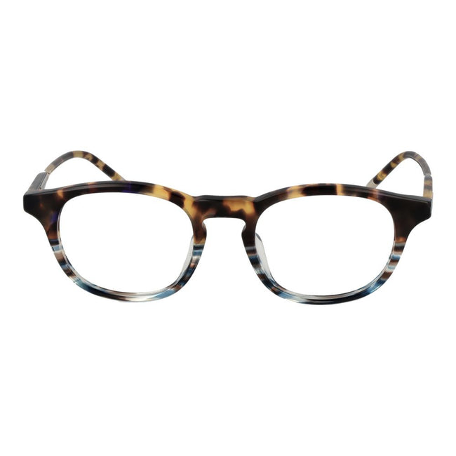 Lozza-Brille aus mehrfarbigem Neusilber (Legierung)
