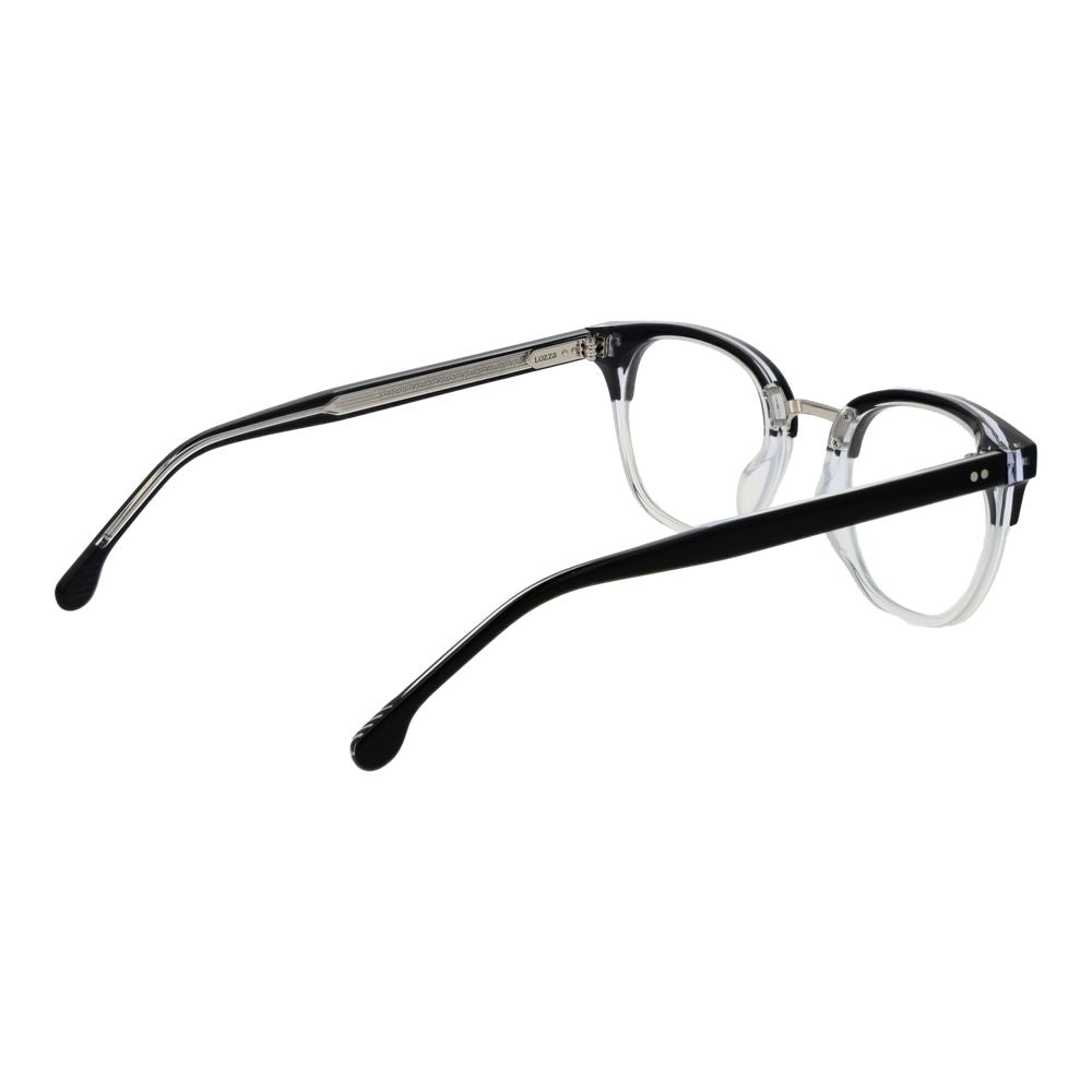 Lozza Brille mit schwarzen Cellulose-Acetat-Gestellen