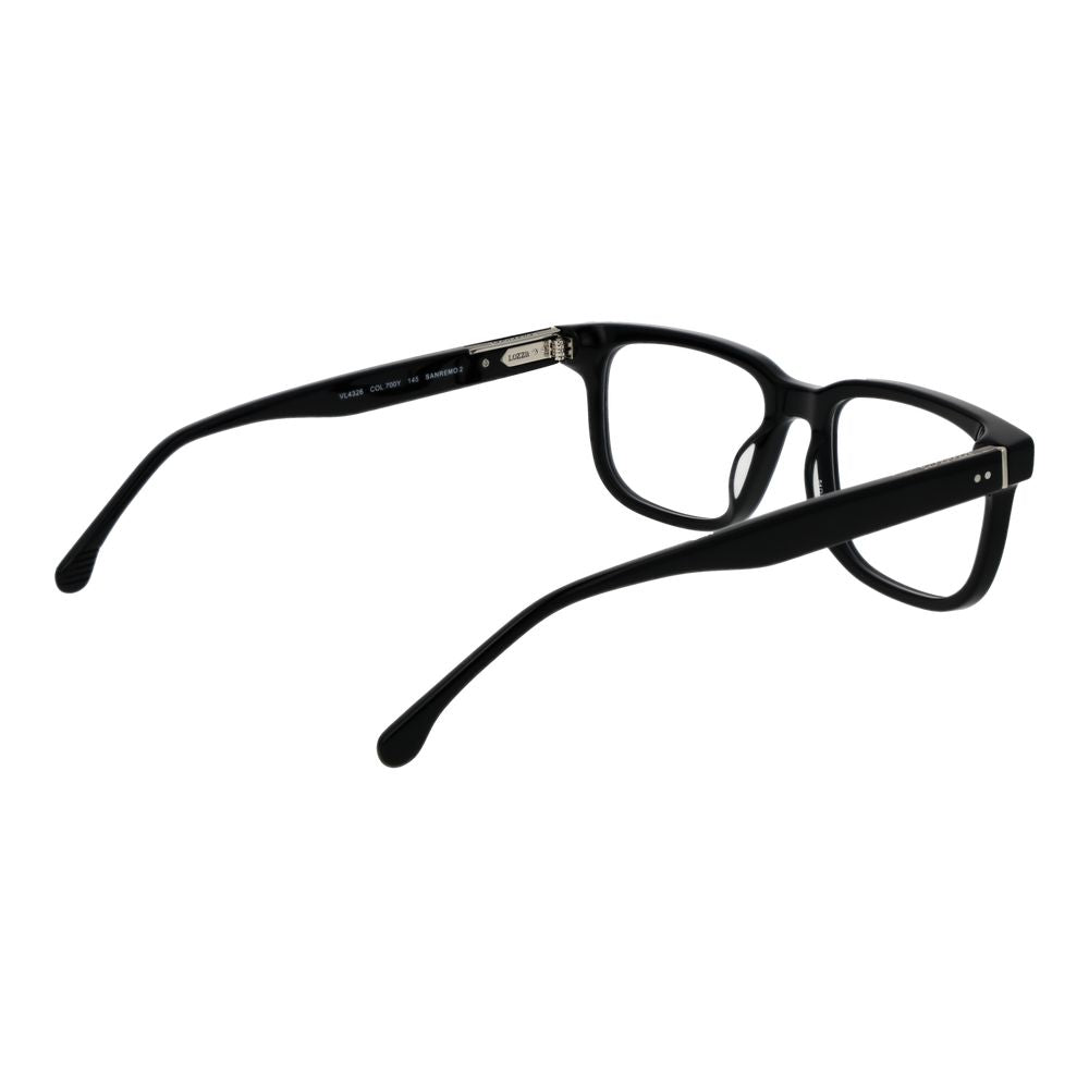 Lozza-Brille mit schwarzen Zelluloseacetat-Gestellen
