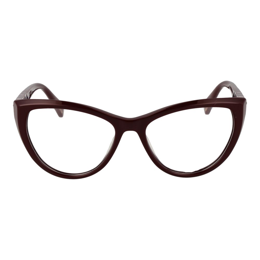 Police Burgundy Plastic Glasses (Frame)