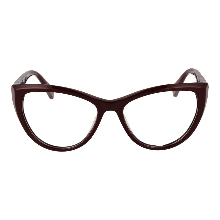 Police Burgundy Plastic Glasses (Frame)