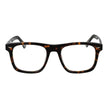 Police Eyeglasses in Brown Cellulose Acetate