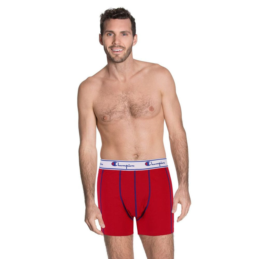 Champion Blue Cotton Boxer Shorts