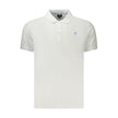 U.S. Grand Polo Weißes Herren-Poloshirt aus Baumwolle