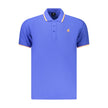 U.S. Grand Polo Blaues Baumwoll-Poloshirt für Herren