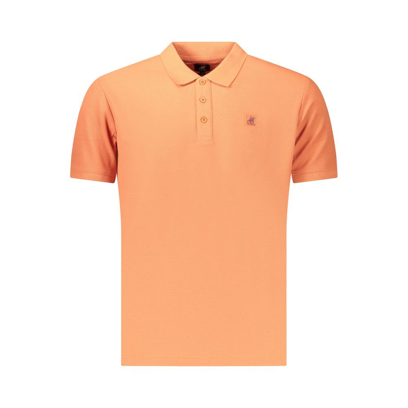 U.S. Grand Polo Orange Baumwoll-Poloshirt für Herren