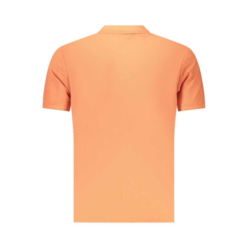 U.S. Grand Polo Orange Baumwoll-Poloshirt für Herren