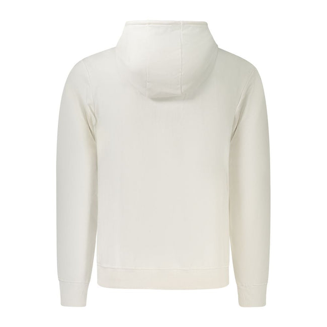 U.S. Grand Polo Weißes Herren-Sweatshirt aus Baumwolle