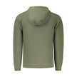 U.S. Grand Polo Grüner Herren-Kapuzenpullover aus Baumwolle