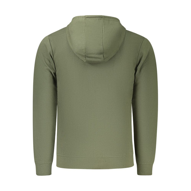 U.S. Grand Polo Grüner Herren-Kapuzenpullover aus Baumwolle