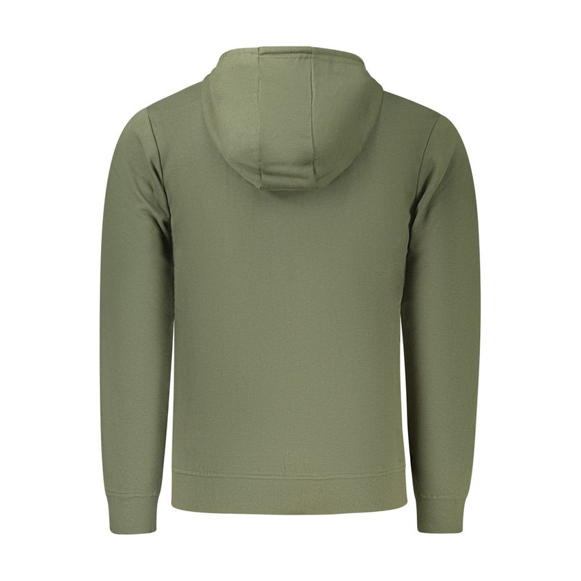 U.S. Grand Polo Grüner Herren-Kapuzenpullover aus Baumwolle