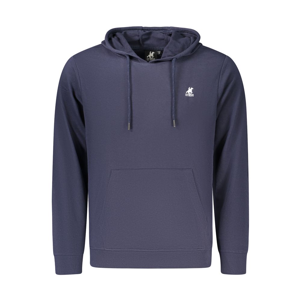 U.S. Grand Polo Blaues Baumwoll-Sweatshirt für Herren