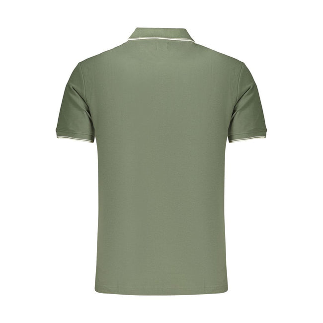 U.S. Grand Polo Grünes Herren-Poloshirt aus Baumwolle